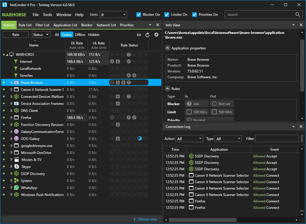 NetLimiter Pro Full Crack Español 4
