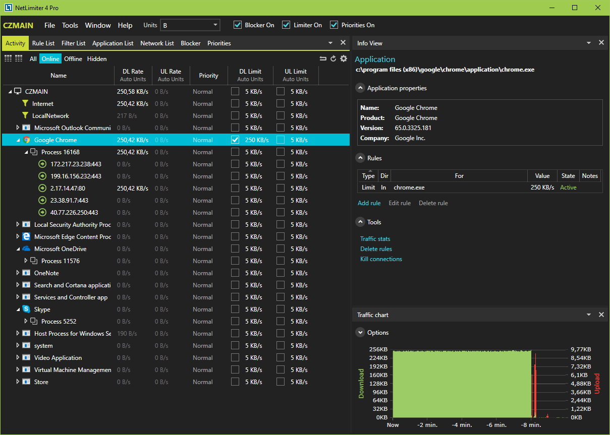 NetLimiter Pro Full Crack Español 2